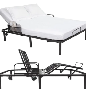 Electric Bed Frame only for recover vive health - Gray
