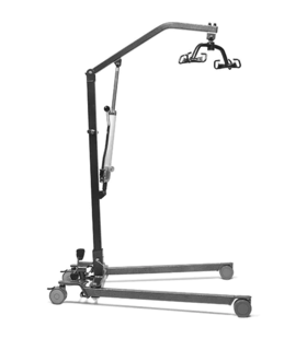 Lumex Patient Hydraulic Lift With Foot Pedal - Black