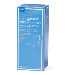 Velcro Matrix Nonsterile Elastic Bandage 4" x 5 yds. - Blue