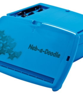 John Bunn Neb-u-Tyke Neb-a-Doodle Pediatric Nebulizer Compressor - Blue