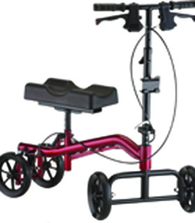 Knee scooter heavy duty  400lb - Red