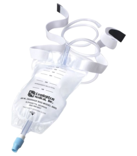 Nephrostomy Drainage Bag Remington 600-D - White