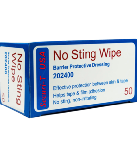  No Sting Wipes Barrier Protective Dressing,  - Blue