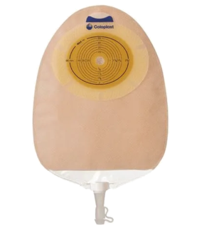  One-Piece Urostomy Pouch  - Brown