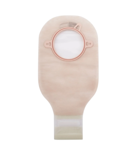 Ostomy Pouch New Image Two-Piece System 12 Inch Length Drainable, 2-3/4" - Transparent