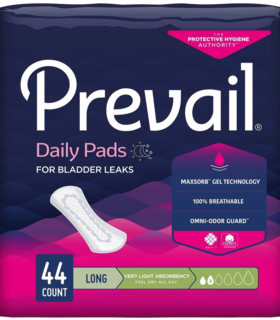 PREVAIL BLADDER CTRL PAD VERY LIGHT LONG  Women 8 Inch - Blue, S, none, none