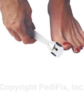 PediFix® Pedi-Quick® Safety Corn & Callus Trimmer - White, S
