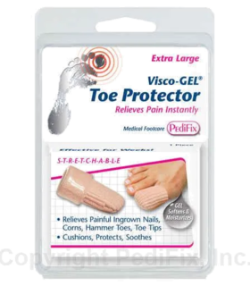  Visco-GEL® Toe Protector - Brown, S, none, none