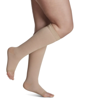 SIGVARIS Natural Rubber Calf - Beige, SM