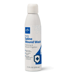 Saline Wound Wash  - Blue