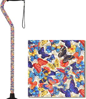 Sugarcane, Walking Cane nova  HD Offset Cane Butterfly Symphony - Wine