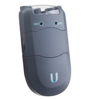 TENS unit tri-mode with  timer Continuous output adjustable amplitude PMT - Gray