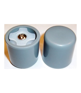 TIP FOR 1" WALKER  Replacement Walker Tips (Pair), - Black, none, none, none