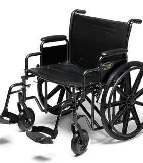 TRAVELER HD W/C 24X18 FULL ARM W/ D-FTR  Grahamfield 3G010540 - Black