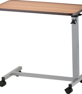 Tilting Overbed Table  Tilt-Top nova - Brown