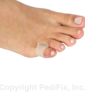  Toe Separators Visco Gel Stay-Put  Pedifix - White, S, none, none