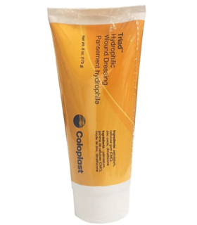 Triad Hydrophilic Wound Dressing, absorbs excess wound exudate Medline  - Yellow