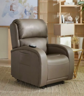 Twilight Power Lift Chair Recliner  5-motor system Golden Techologies - Gray, Medium/Large, Up to 375 lbs., Shiitake