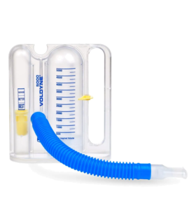 Voldyne Incentive Spirometers ergonomic swiveled mouthpiece - White