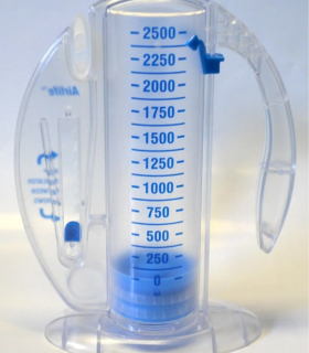 Volumetric Incentive Spirometer - Green