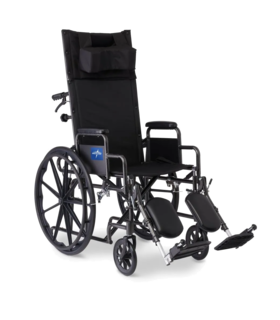 Wheelchairs Recliner - Guardian Reclining Wheelchairs - Black
