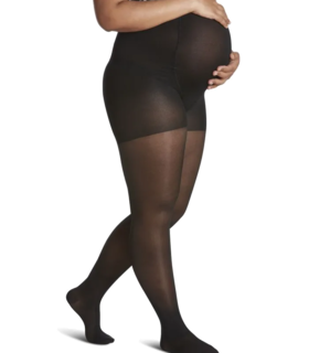  Women's  Fashion 120 Maternity Compression Pantyhose - Black