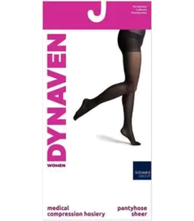 Women's Sheer Pantyhose Closed Toe 20-30 mmHg penyhose - Black, L, none, none