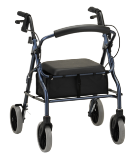 Zoom 20 Rolling Walker 8" rugged wheels 4220GN Nova - Blue