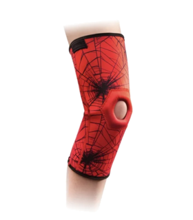 DONJOY® ADVANTAGE KID’S PATELLA KNEE SLEEVE FEATURING MARVEL - YOUTH - Red