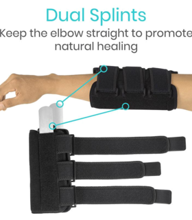 Stabilizing Elbow Brace  - Black