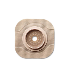 Ostomy Barrier  Trim to Fit, Standard Wear Adhesive  - Brown