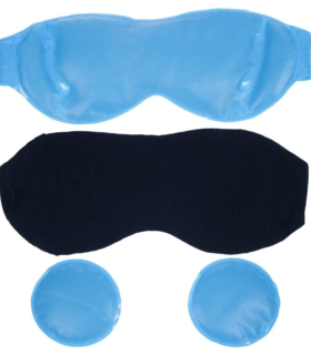 Ice Eye Mask Flexible Non-Toxic Gel Vive Health - Blue
