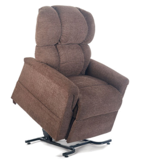 Reclining Lift Chair - Brown, Medium, Up to 375 lbs., Bittersweet