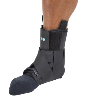  Laced Ankle Brace Coretech - Black, LG