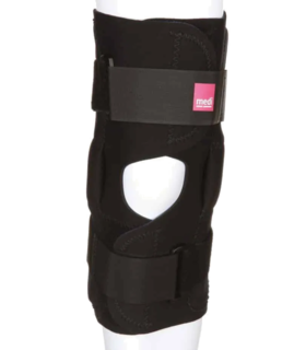 Protect Hinged Neoprene Knee Brace - Black, SM