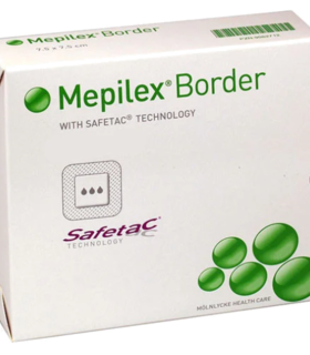Foam Dressing Mepilex® Border Post-Op  - Green, XL