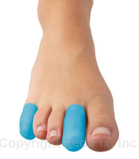  Visco-GEL® Blue Heavy Duty Toe Cap  PediFix - Blue, S, none, none