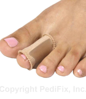 Visco-GEL® Slip-On Toe Spacers™   separate and align toe - Yellow, M, none, none