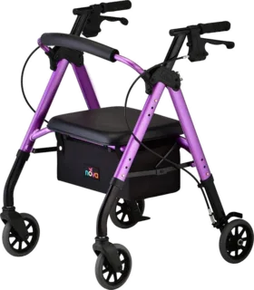STAR 8 Rollator Walker, 8" Wheels NOVA
