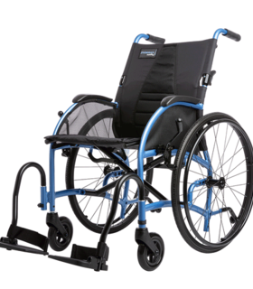 STRONGBACK 24 Wheelchair | Lightweight and Ergonomic Design - Blue
