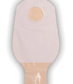 Ostomy Pouch Sur-Fit Natura Two-Piece System 10 Inch Length Drainable