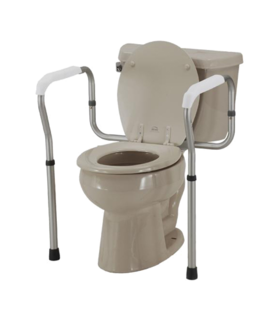 NOVA Toilet Support Rails - White, none, none, none
