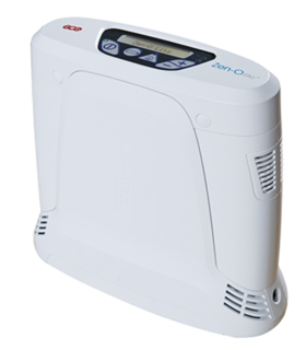 GCE Zen-O lite™ PORTABLE OXYGEN CONCENTRATOR One Battery Package - Silver