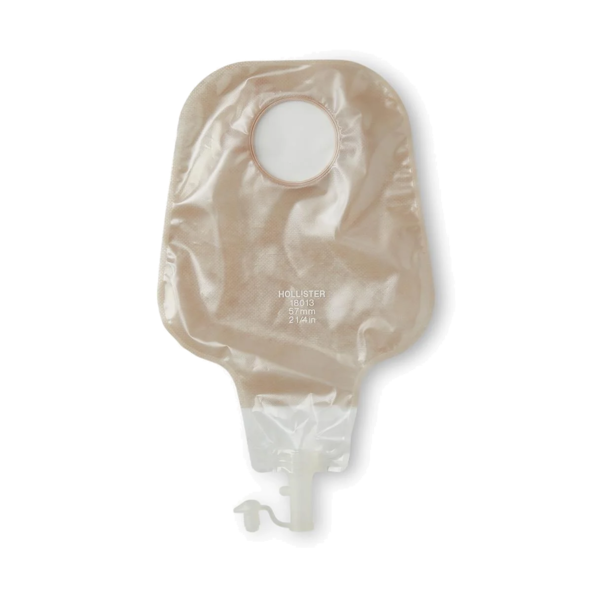  New Image 2-Piece High Output Drainable Pouches 1.75 Floating Flange HTP18012H