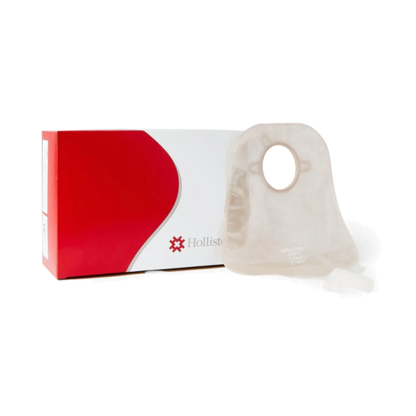  New Image 2-Piece High Output Drainable Pouches 1.75 Floating Flange HTP18012H