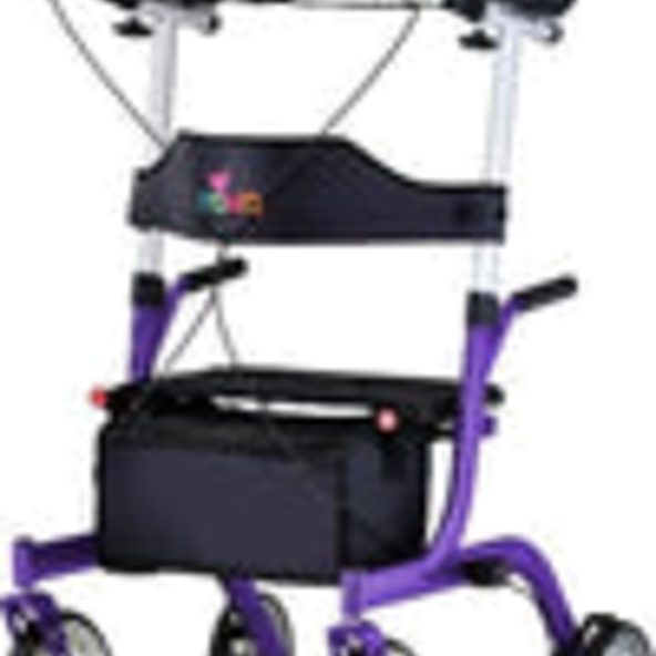  PHOENIX RISE UP ROLLATOR BLUE FOLDABLE, LIGHTWEIGHT NOVA 4801BL