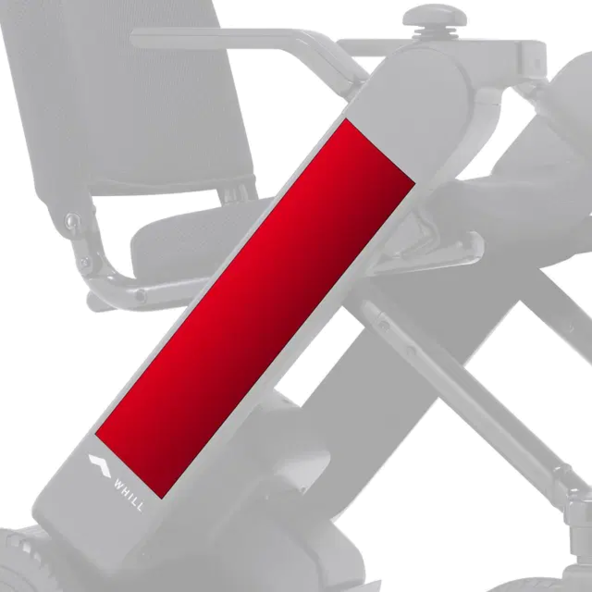  WHILL Arm Covers for Model F 31-14049-WHT