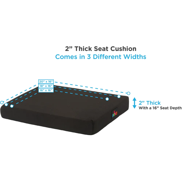 2 Gel Foam Cushion For 16 x 16 Retail Pack NOV-2601-2-1616