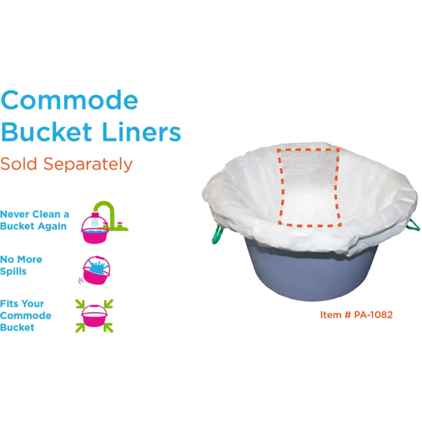 3 - 1 Commode with Back Nova 8450