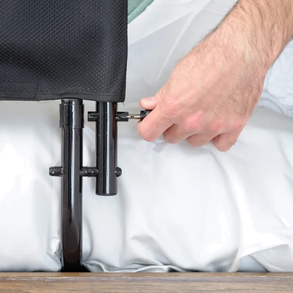 30” Safety Bed Rail & Padded Pouch Swings Down 180 Degrees Standar  8051